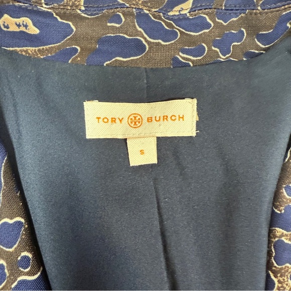 Tory Burch Galena Leopard Print Blazer size S - Picture 3 of 7